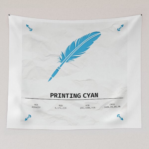 Item preview, Printing Cyan designed and sold by PanPu.