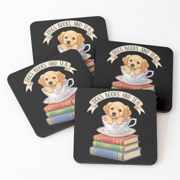 Item preview, Dogs, Books and Tea - Sweet Puppy designed and sold by Bowniko^^.