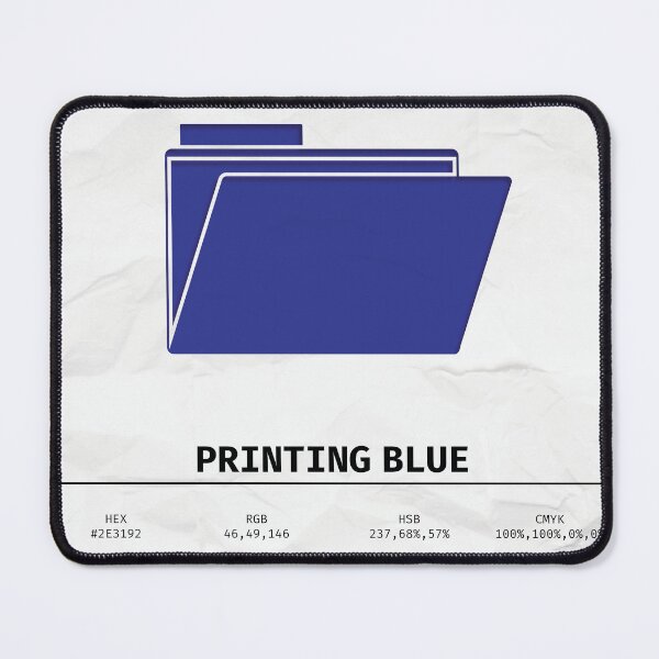 Item preview, Printing Blue designed and sold by PanPu.