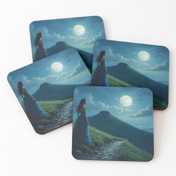 Item preview, Elen of the Ways - Arthur's Seat and The City designed and sold by Old Town Thistle & Tome.