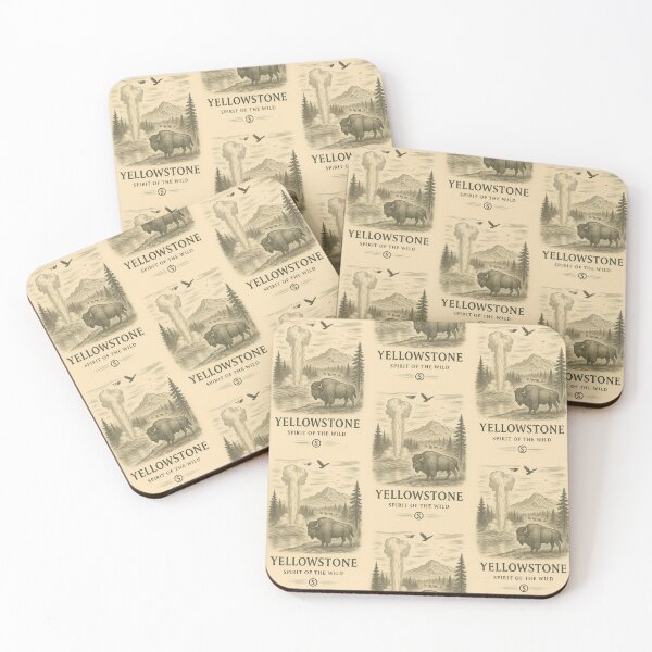 Item preview, Yellowstone - Spirit od the Wild designed and sold by SwarozycStudio.