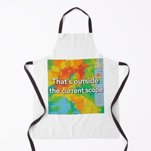 Item preview, That’s Outside the Current Scope – GIS Dev Humor designed and sold by MapHappens.