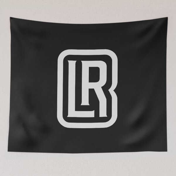 Item preview, LR Maze Monogram with Rounded Frame designed and sold by EdvvinStudios.