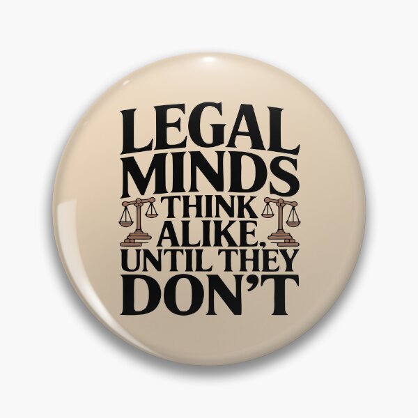 Item preview, All Legal Minds Think Alike, Until They Don’t – Judge Humor T-Shirt designed and sold by NoGoodDeeds.