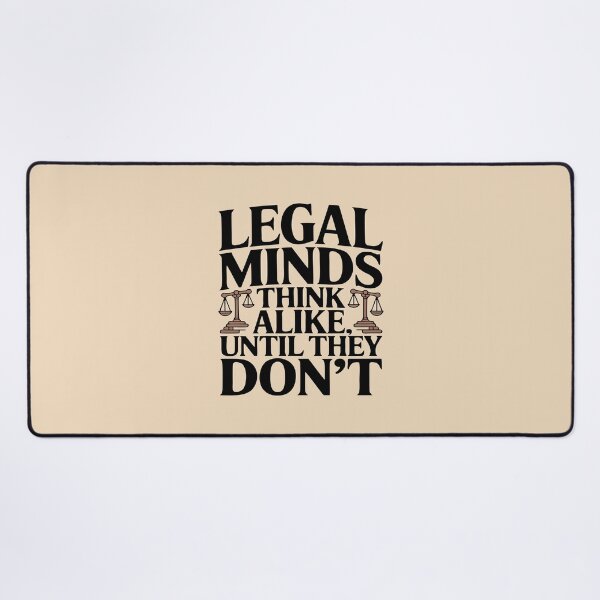 Item preview, All Legal Minds Think Alike, Until They Don’t – Judge Humor T-Shirt designed and sold by NoGoodDeeds.