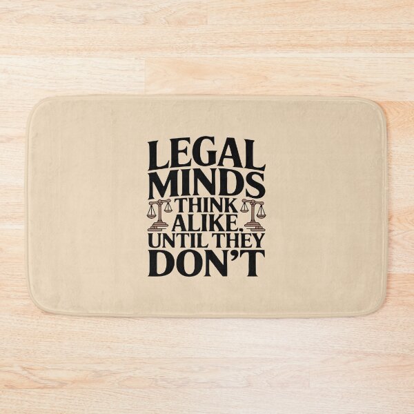 Item preview, All Legal Minds Think Alike, Until They Don’t – Judge Humor T-Shirt designed and sold by NoGoodDeeds.