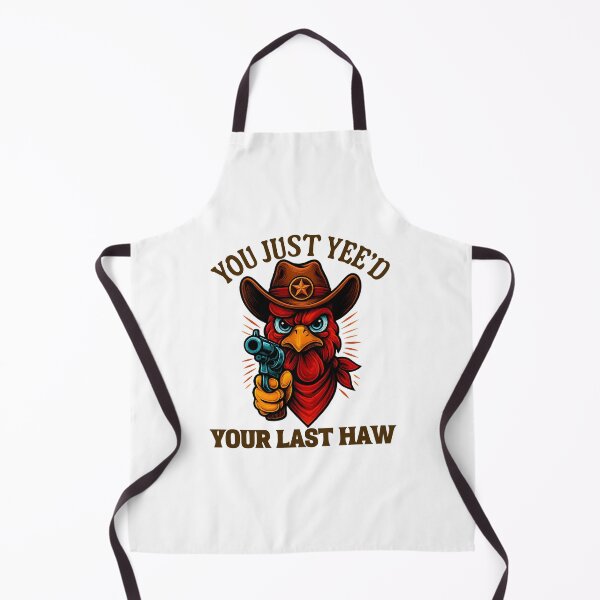 Item preview, You Just Yee’d Your Last Haw – Funny Cowboy Rooster Meme designed and sold by LuxeGraphix.