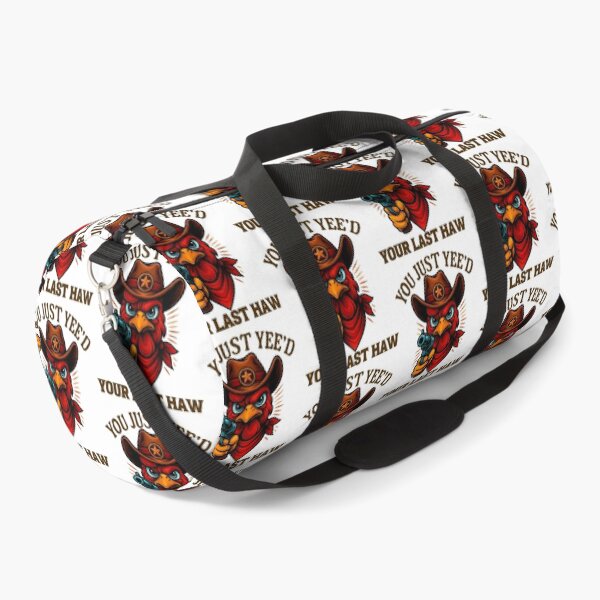 Item preview, You Just Yee’d Your Last Haw – Funny Cowboy Rooster Meme designed and sold by LuxeGraphix.