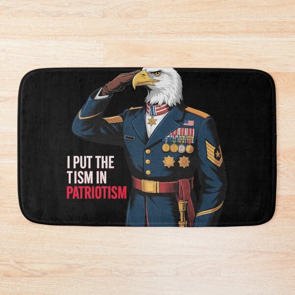Item preview, I Put The Tism in Patriotism Athletic American Eagle designed and sold by PietrzakDesign.
