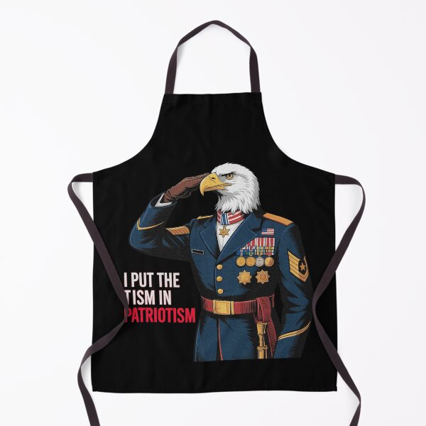 Item preview, I Put The Tism in Patriotism Athletic American Eagle designed and sold by PietrzakDesign.