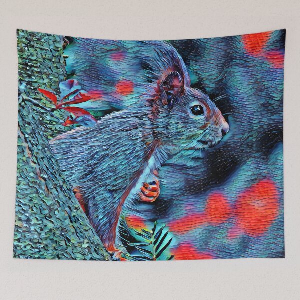 Item preview, Neon squirrel designed and sold by AndroidZ.
