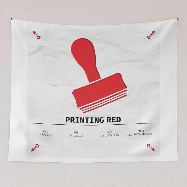Item preview, Printing Red designed and sold by PanPu.