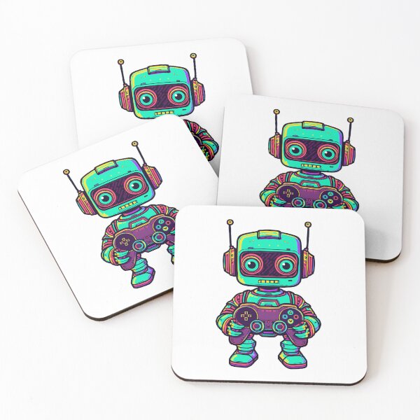 Item preview, Cute Gaming Robot designed and sold by shazz-hale.