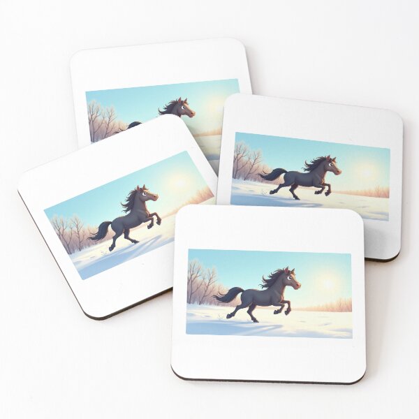 Item preview, Morning Ride – Horse Art designed and sold by PriyaMagic.