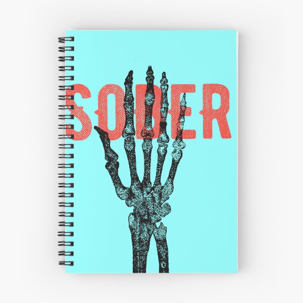Item preview, Sober Skeleton hand  designed and sold by RoydonRoadTees.