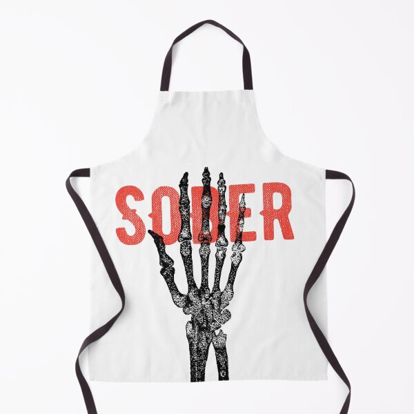 Item preview, Sober Skeleton hand designed and sold by RoydonRoadTees.