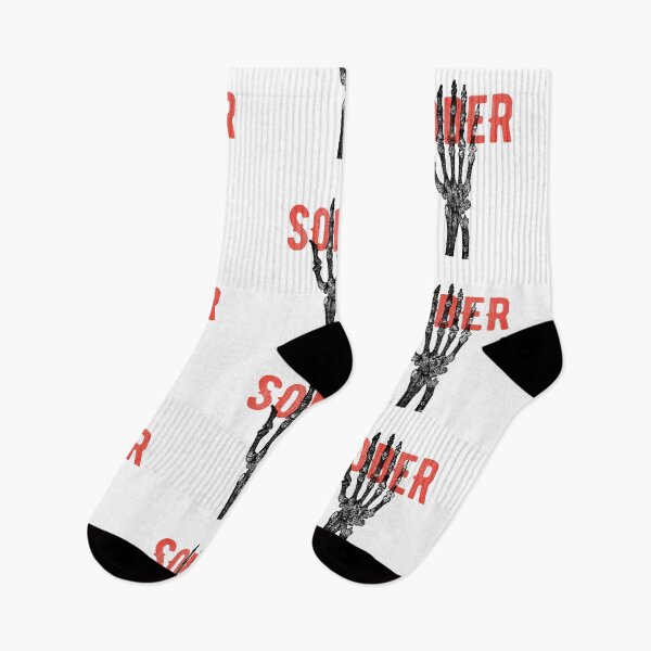 Item preview, Sober Skeleton hand  designed and sold by RoydonRoadTees.