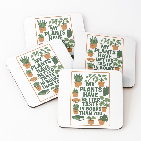 Item preview, My Plants Have Better Taste In Books Than You designed and sold by Dago345.