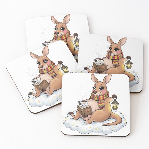 Item preview, Australia Kangaroo | Iconic and Wildly Charming Outback-Inspired Graphic designed and sold by Tw1nsAIArt.