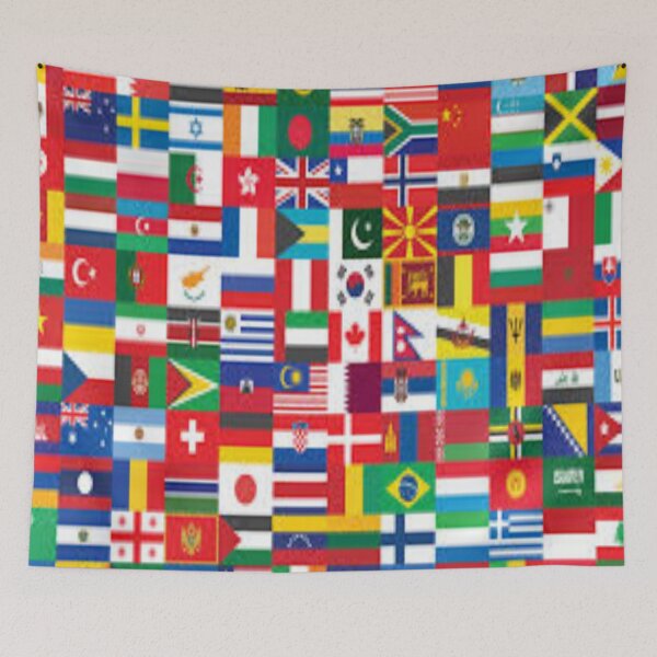 Item preview, Colorful Flags of the World – Global Pride & Unity designed and sold by nigejohn.