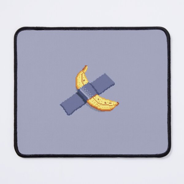 Item preview, Pixel Art Banana with Duct Tape — Minimalist 8-Bit Humor designed and sold by darkskinbender.