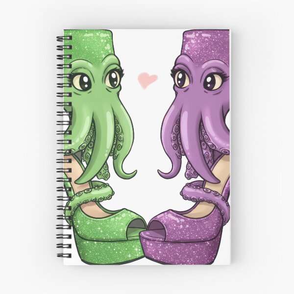Item preview, Cosmic Octopus Heels in Love designed and sold by DumbPet.