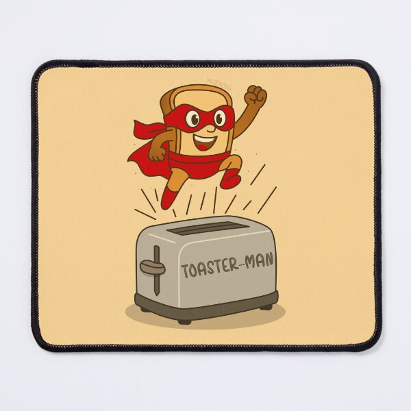 Item preview, Toaster-Man designed and sold by Mustachio-Draws.