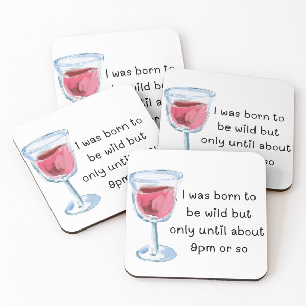 Item preview, Born to be wild...until 9pm funny saying designed and sold by Tao's Inspired Hands.