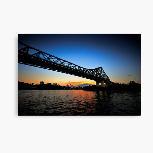 Water Under The Bridge Canvas Print