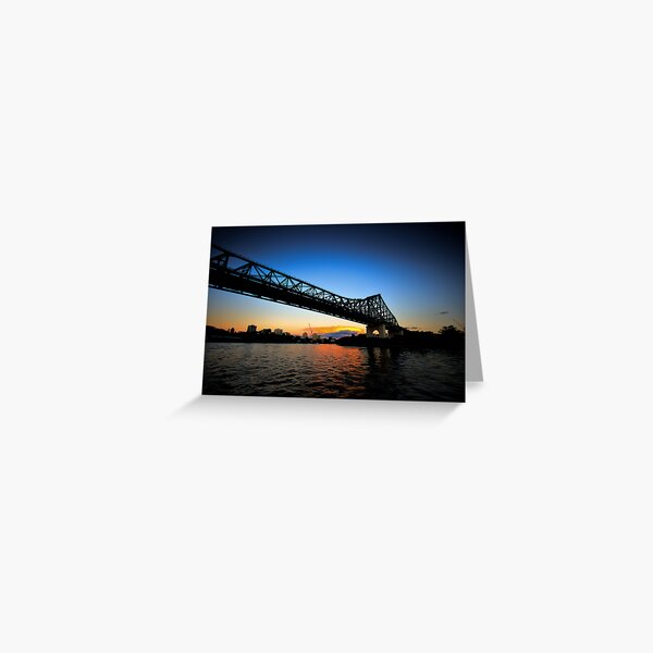 Water Under The Bridge Greeting Card