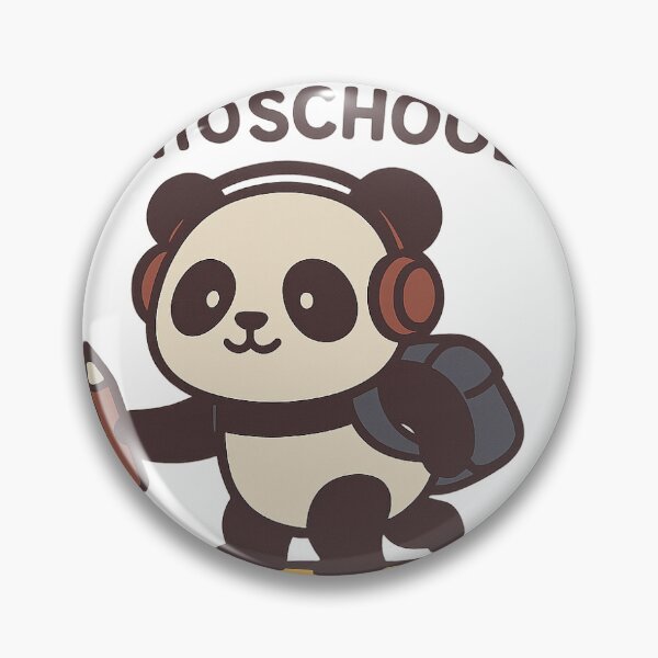 Item preview, Skater Panda – Rolling Into School with Style designed and sold by Aucia.