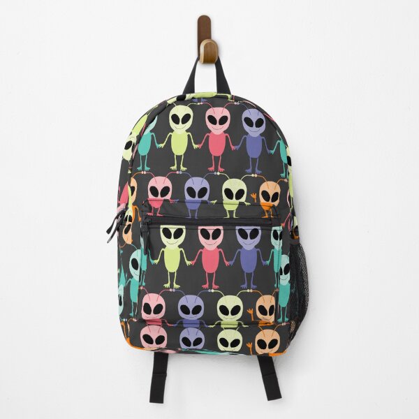 Item preview, Friendly Space Aliens - Multi-color designed and sold by Una Somerville.