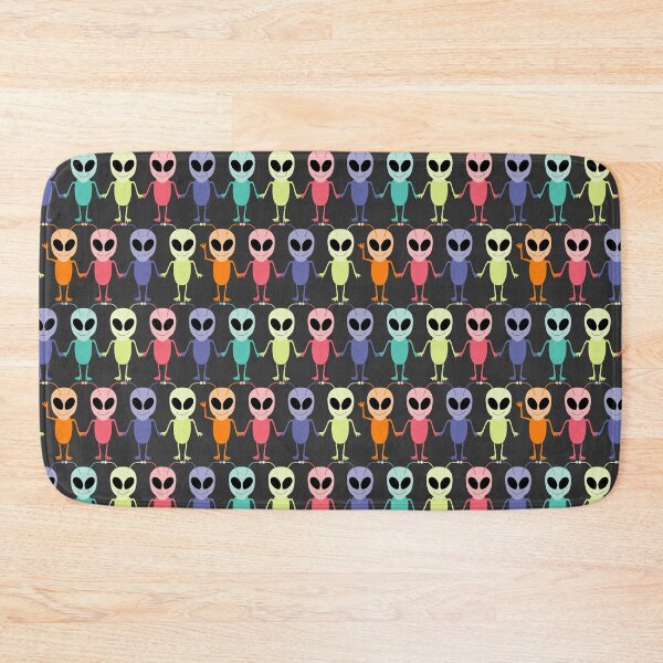 Item preview, Friendly Space Aliens - Multi-color designed and sold by Una Somerville.