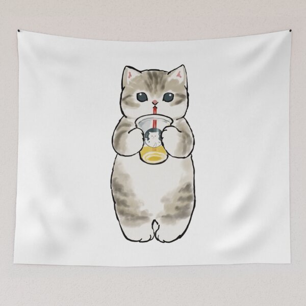Item preview, Mofusand - Cat Drinking  designed and sold by penny555.