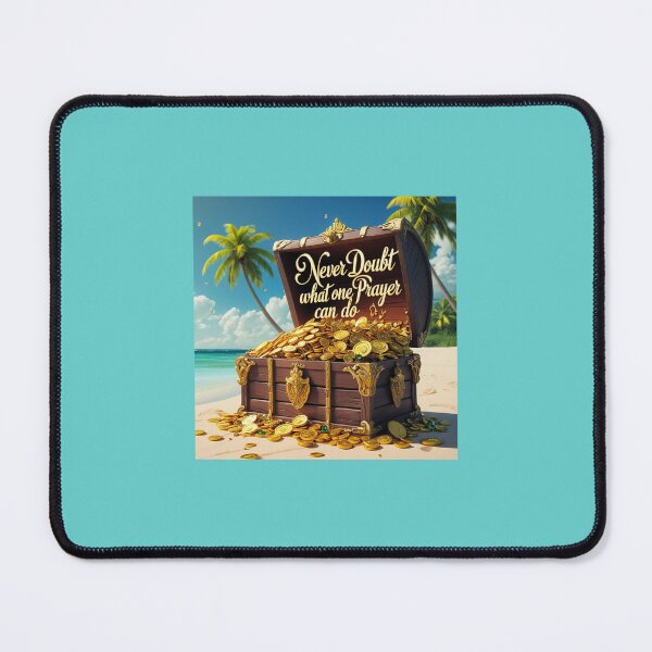 Item preview, Never doubt what one prayer can do treasure chest designed and sold by seahorse crossing.