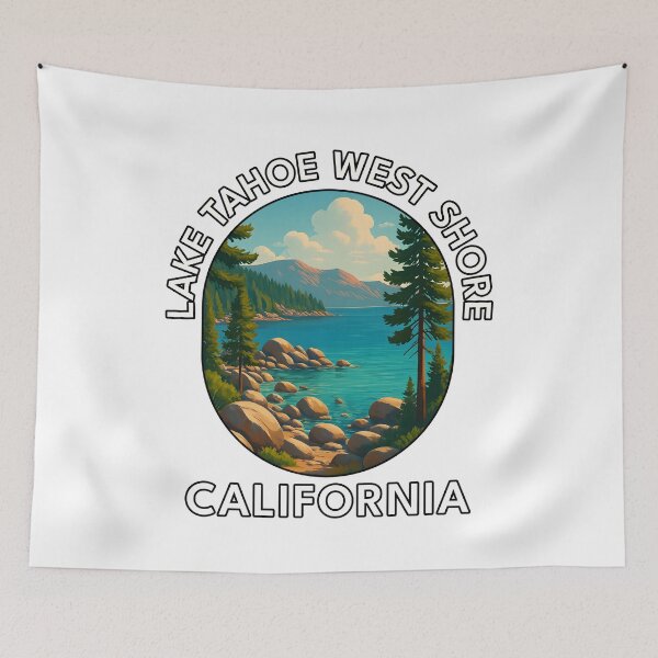 Item preview, Lake Tahoe West Shore – Scenic California Alpine Lake designed and sold by inkNext.