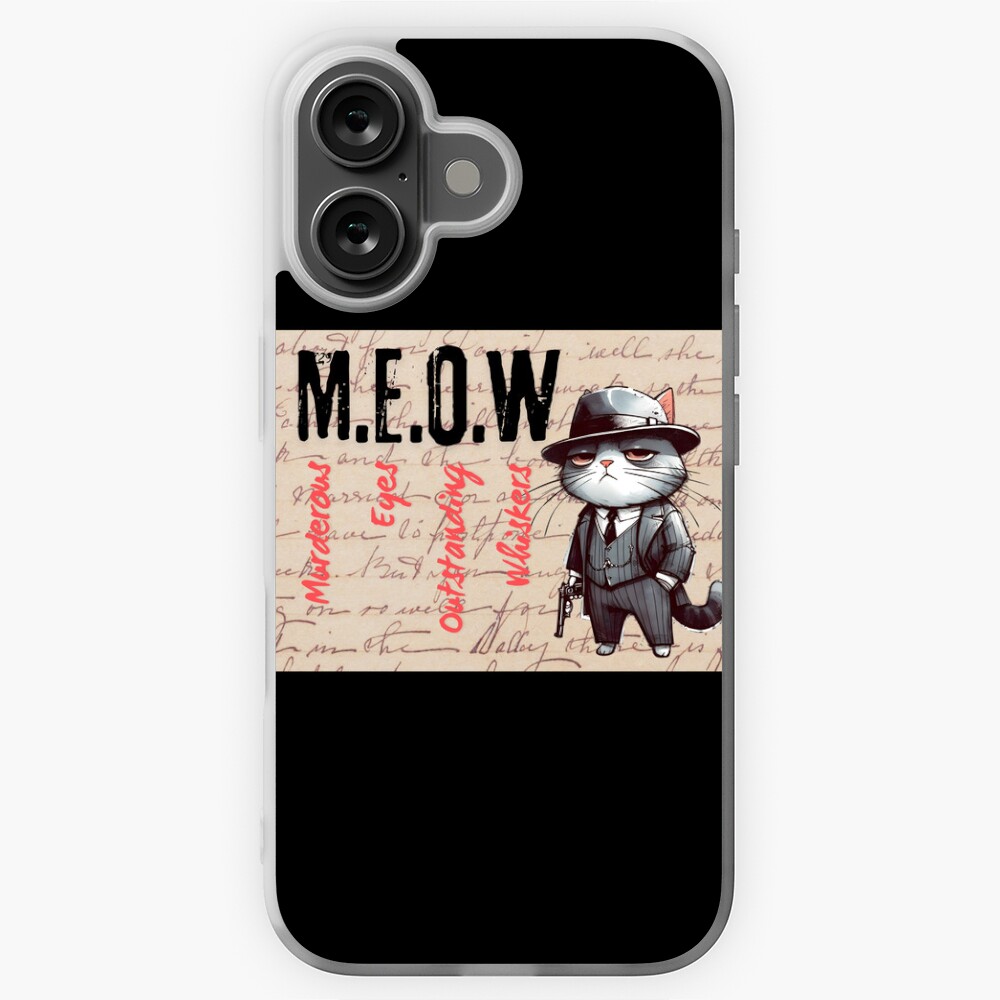 M.E.O.W – Mafia Cat Don Edition Sticker