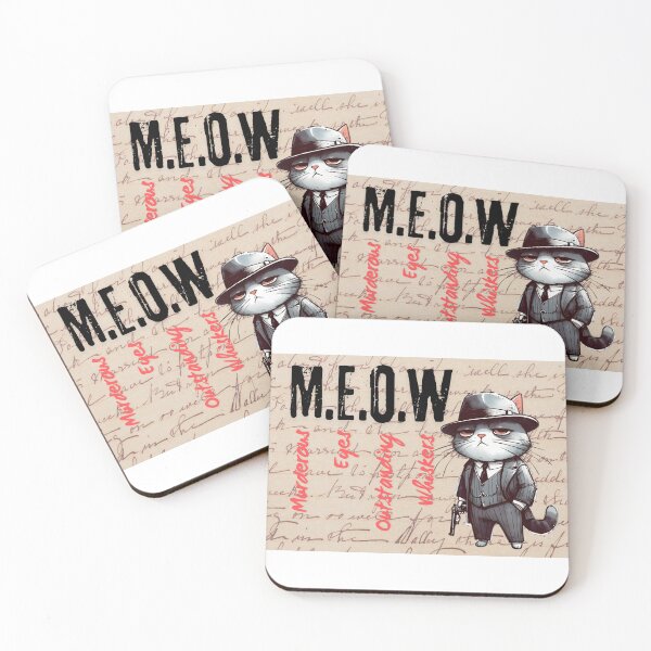 Item preview, M.E.O.W – Mafia Cat Don Edition designed and sold by Closeddog.