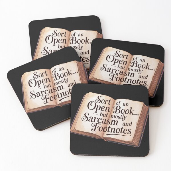 Item preview, Sort of An Open Book...But Mostly Sarcasm and Footnotes designed and sold by signshirtz.