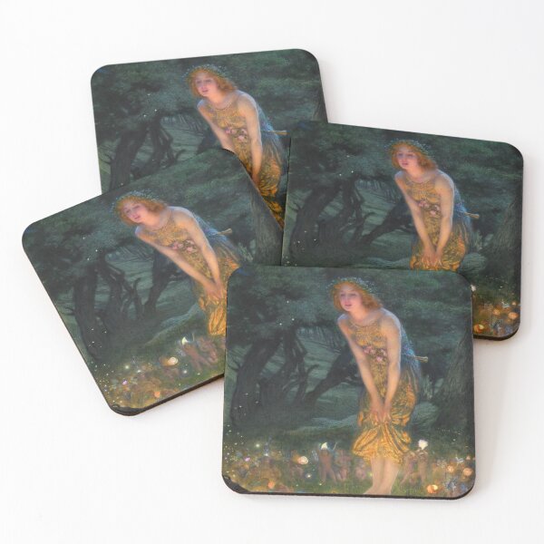 Item preview, Midsummer Eve c. 1908 by Edward Robert Hughes designed and sold by Cat Lady Designs.