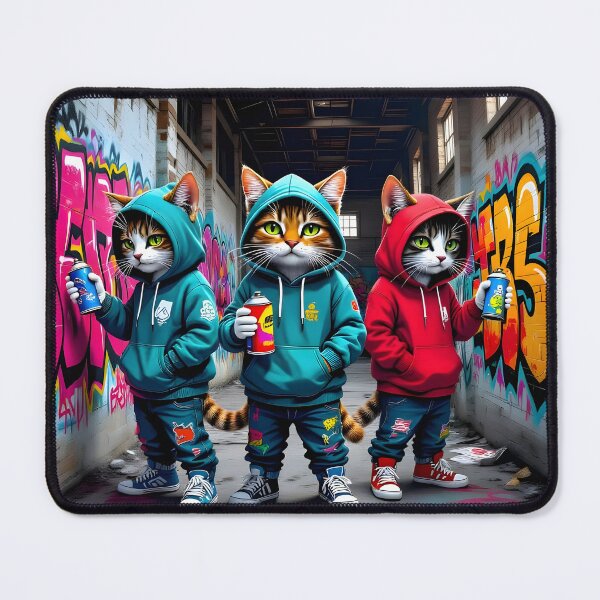 Artikelvorschau, Teenager-Katzen kreieren Graffiti entworfen und verkauft von ttrimm.
