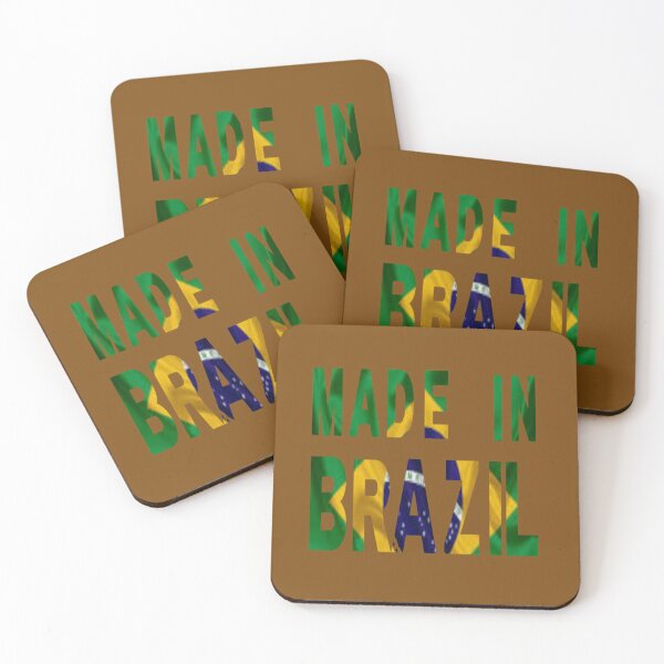 Item preview, Made in Brazil – Patriotic Flag Typography Design designed and sold by nigejohn.