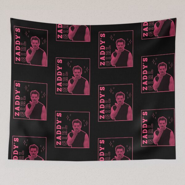 Item preview, Pedro Pascal "Zaddy's Girl" | Retro Fan Art | The Mandalorian | The Last of Us designed and sold by teshiiexart.