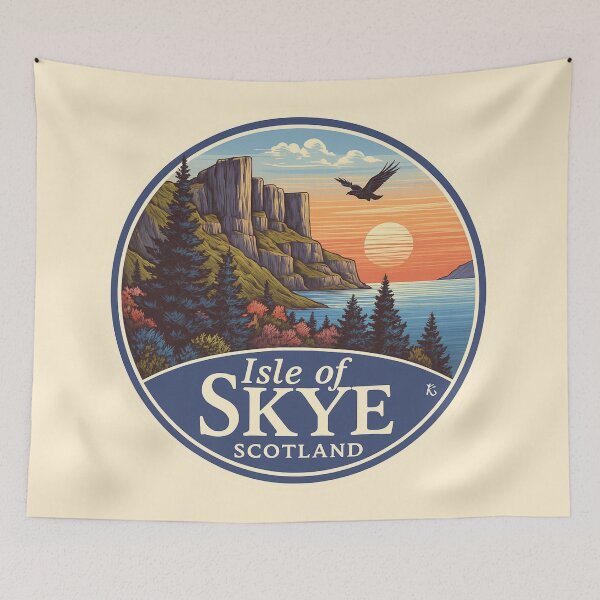 Item preview, Vintage Isle of Skye Scotland designed and sold by Blurbean.