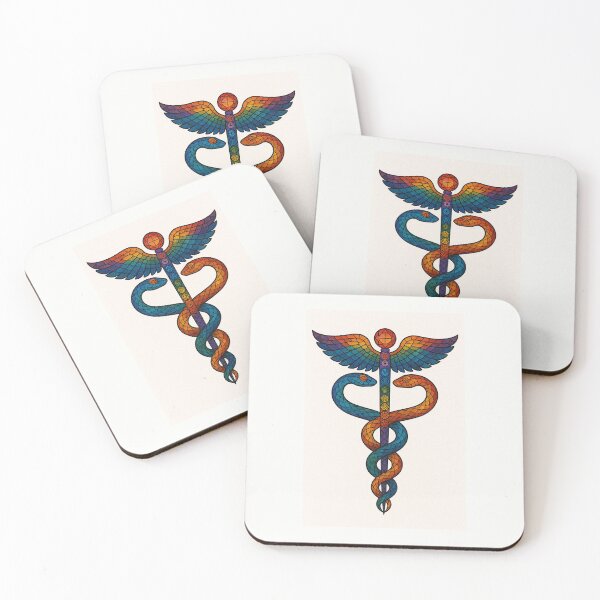 Item preview, CADUCEUS MOSAIC LALEE LALA designed and sold by LALEELALA.