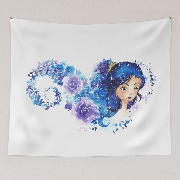 Item preview, Galaxy Flora Fantasy Art designed and sold by jveruditeartist.