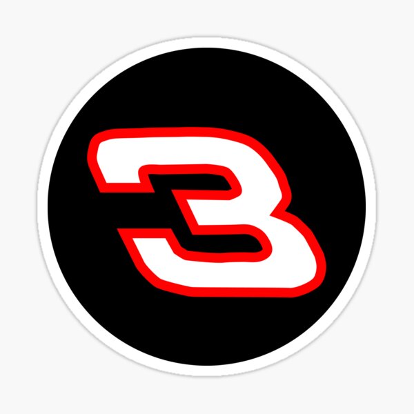 Item preview, Dale Earnhardt Nascar Paint Car Number #3 Black White Red Trim  designed and sold by Rolographics1.