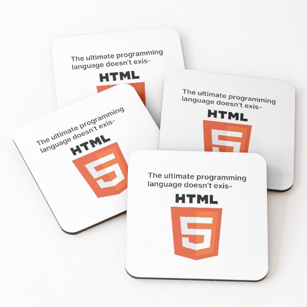 Item preview, HTML, The Ultimate Programming Language designed and sold by TeePlusPlus.