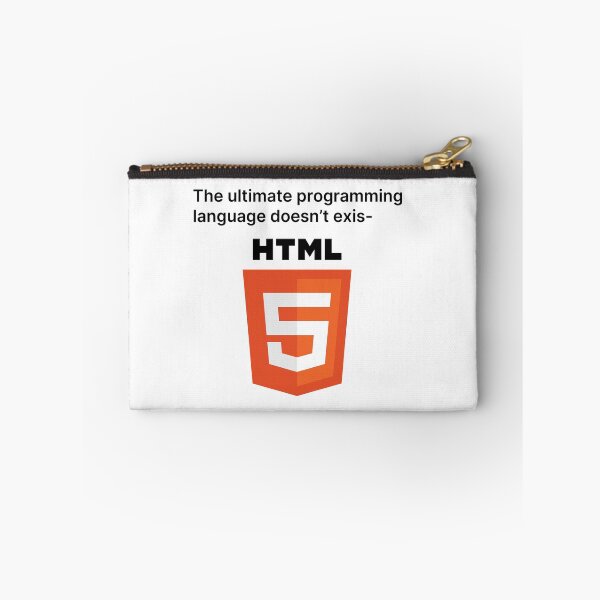 Item preview, HTML, The Ultimate Programming Language designed and sold by TeePlusPlus.