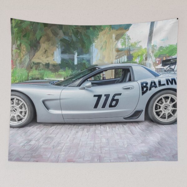 Item preview, 2000 Silver Z06 Balmer Race Car C5 X102 designed and sold by RichFrancoCars.